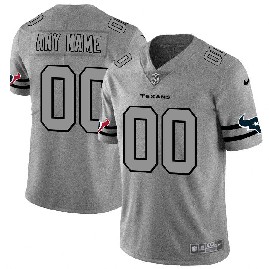 Nike Texans Customized 2019 Gray Gridiron Gray Vapor Untouchable Limited Jersey,We sell and wholesale Nike Texans Customized 2019 Gray Gridiron Gray Vapor Untouchable Limited Jersey on line form chian!